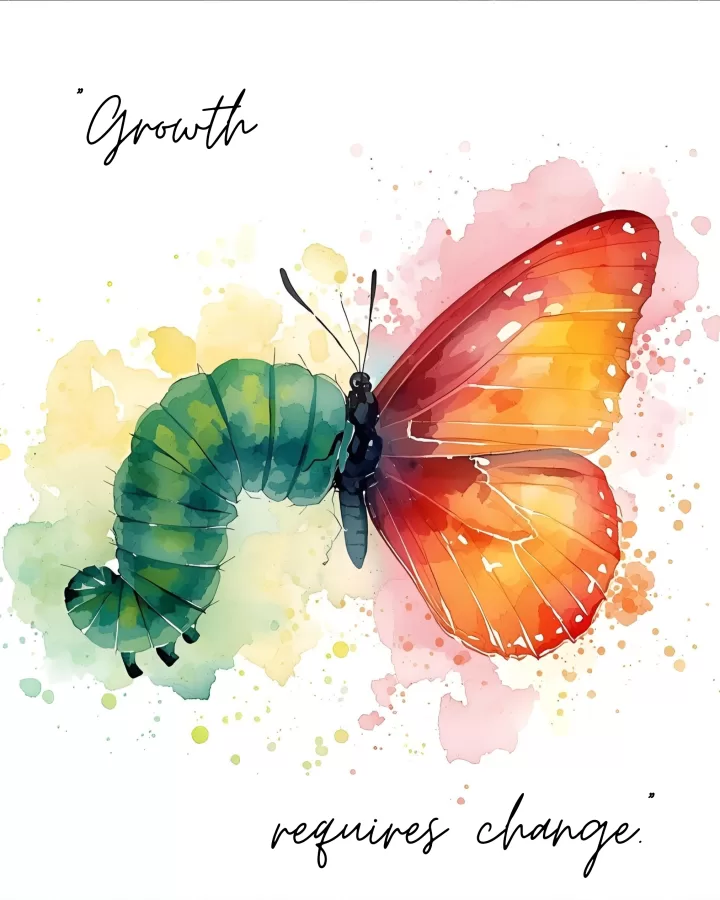 Growth requires change.