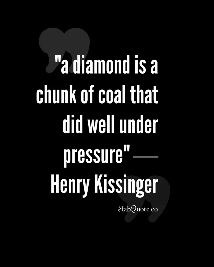 Henry Kissinger "Diamond"