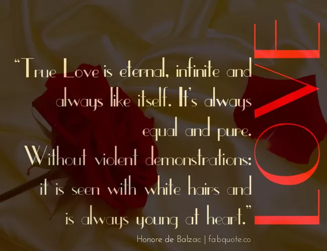 Honore de Balzac - Love