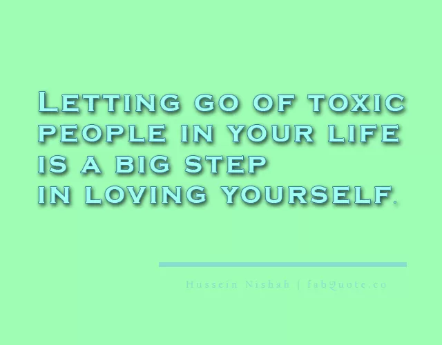 Hussein Nishah - Toxic people in your life