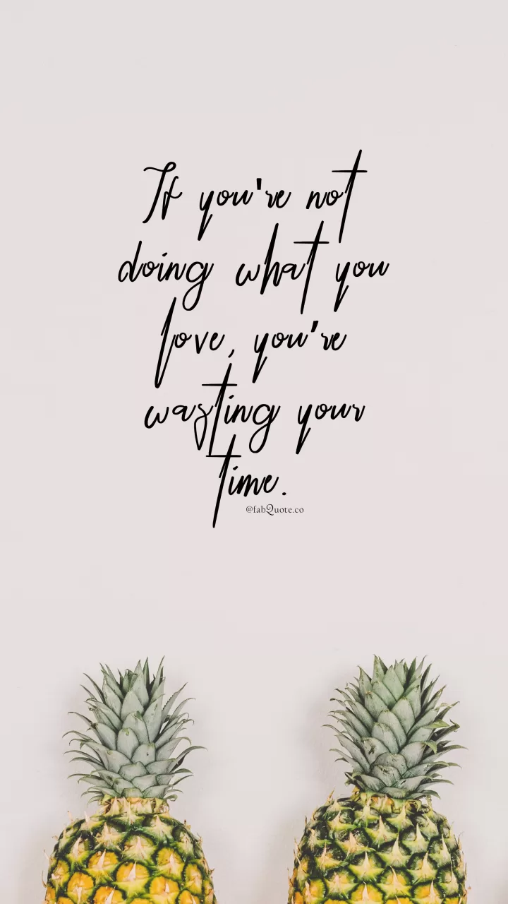 Pineapple, Love, Job