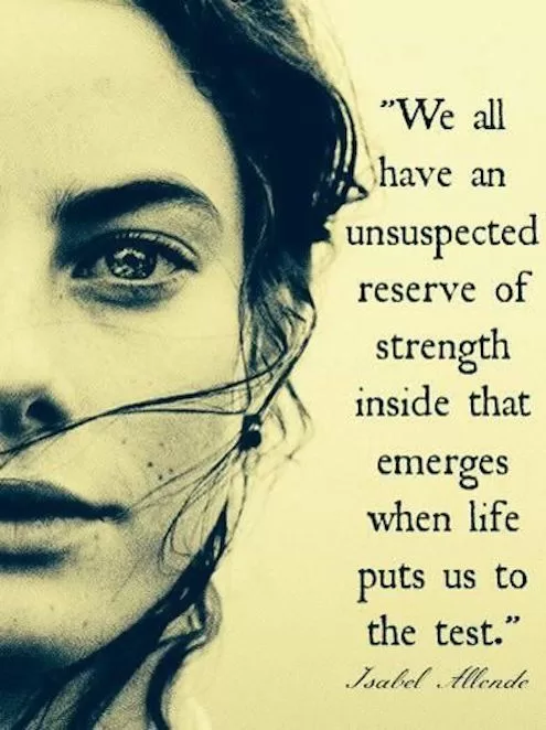 Isabel Allende "Strength"