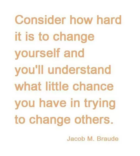 Jacob M. Braude - Change