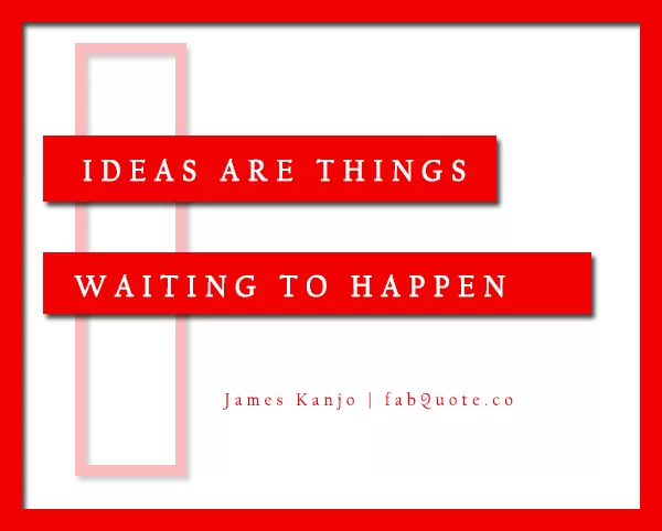 James Kanjo, Ideas