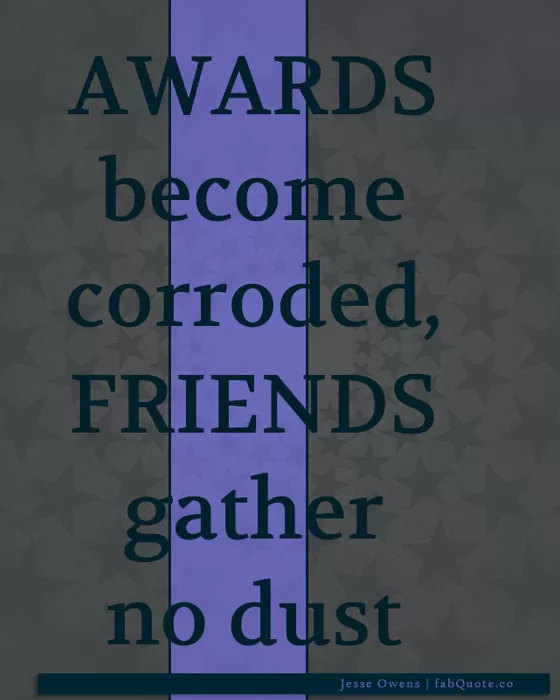 Jesse Owens - Friends