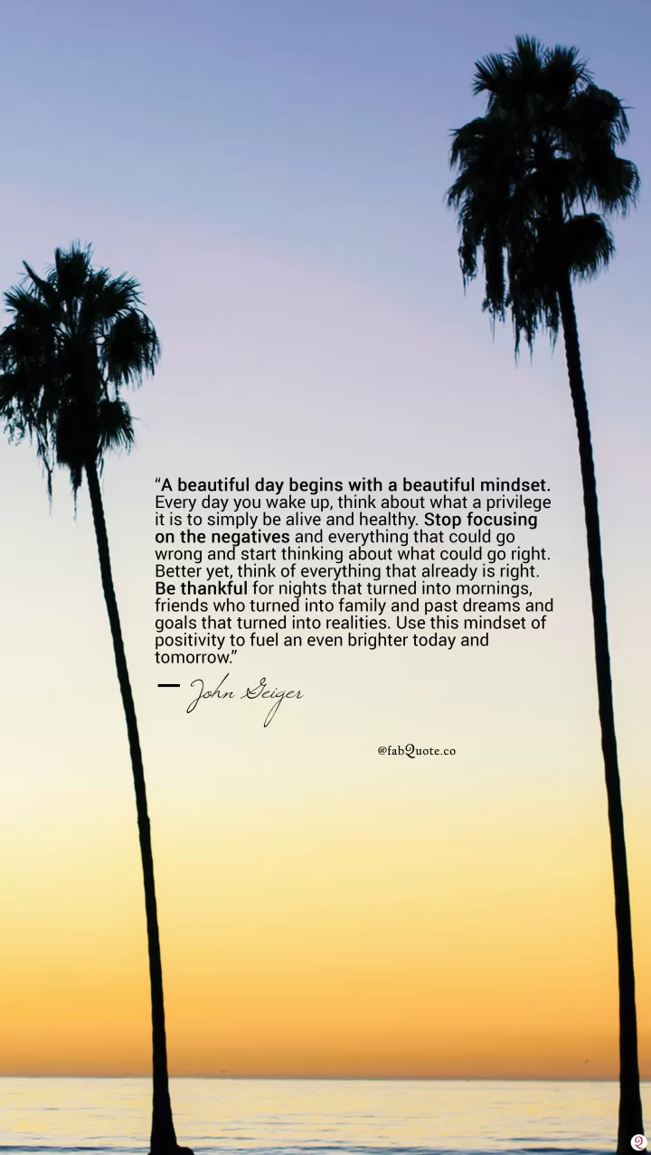 Positive Thinking Quotes