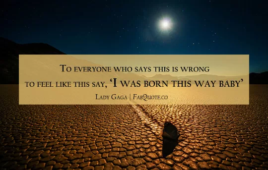 Lady Gaga - "Born this way"