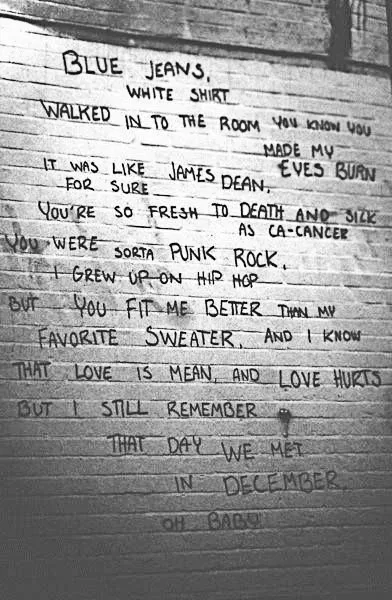 Lana Del Rey "Blue Jeans" Lyrics