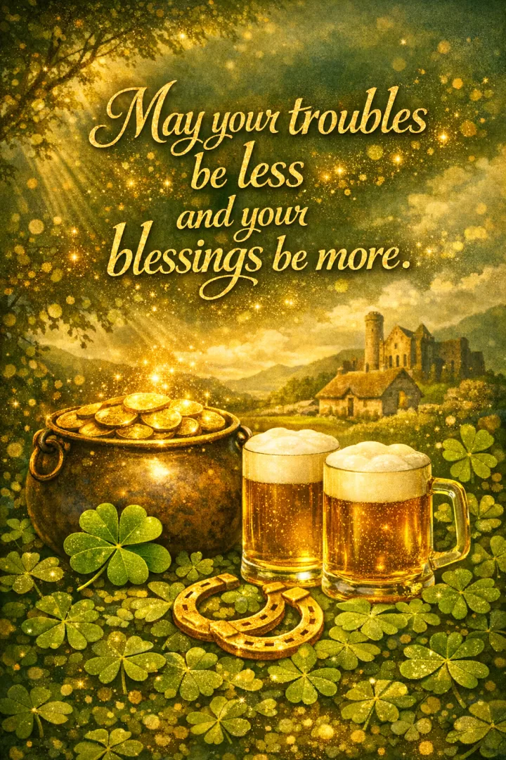 Less Troubles, More Blessings
