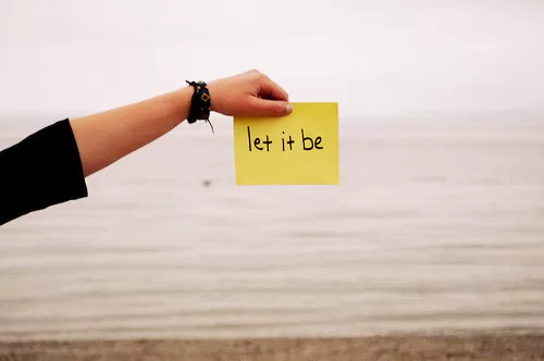 Let it be
