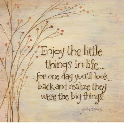 Little things in life