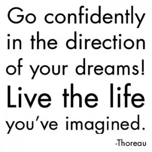 Live the life you've imagined
