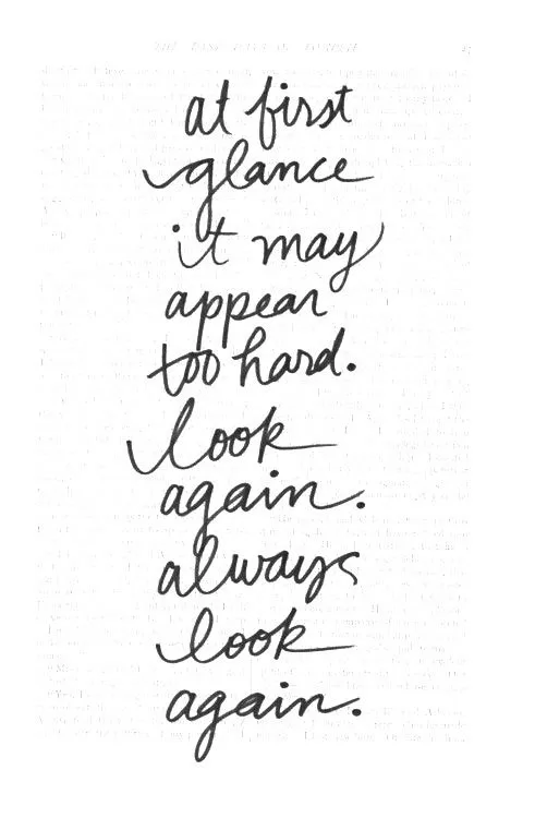 At first glance it may appear hard