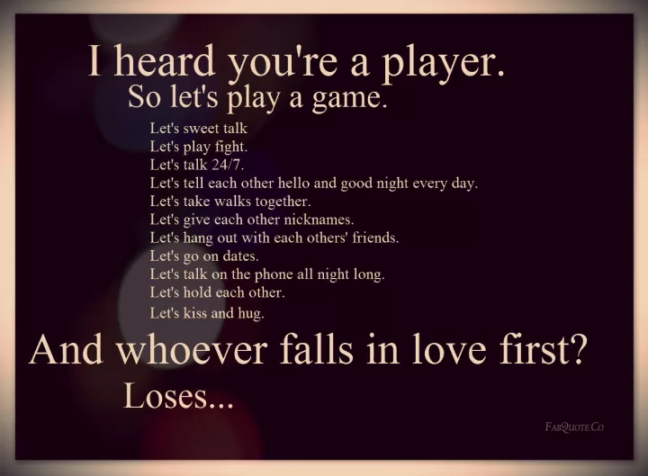 A Funny Love Game