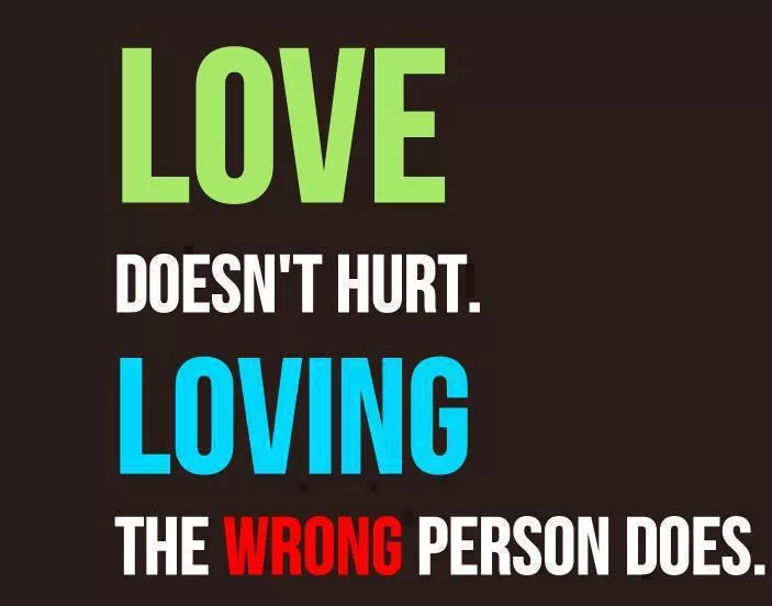 "Love doesn't hurt"