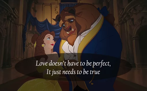 Love doesn't have to be perfect