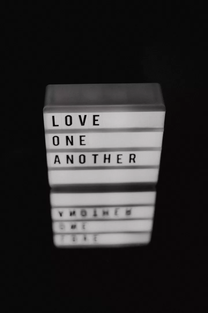 "Love one another"