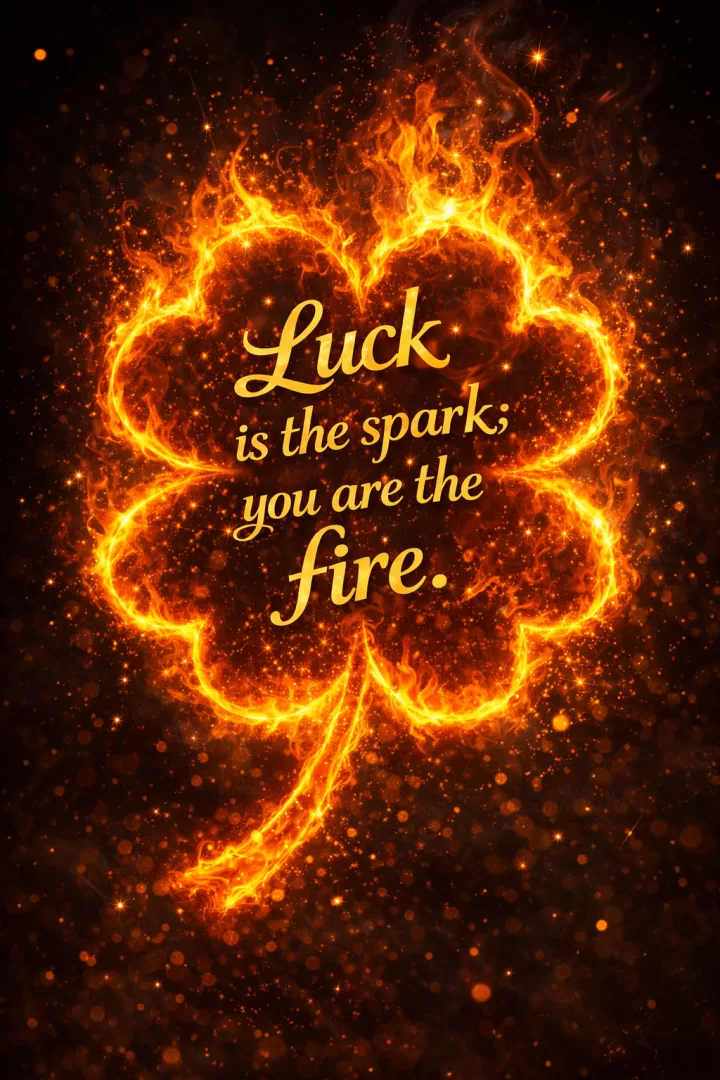 Luck is the Spark