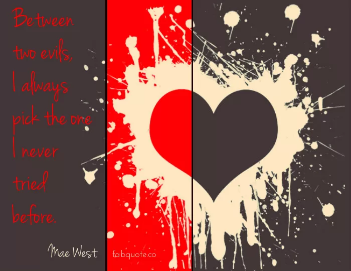 Mae West - Between Two Evils