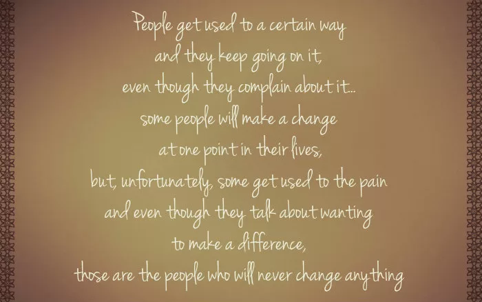 Making a difference in your life