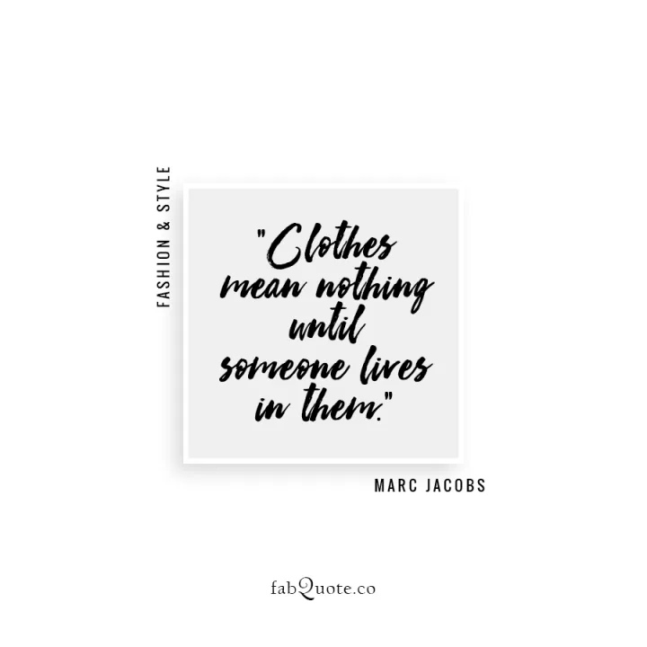 Marc Jacobs "Fashion and Style"