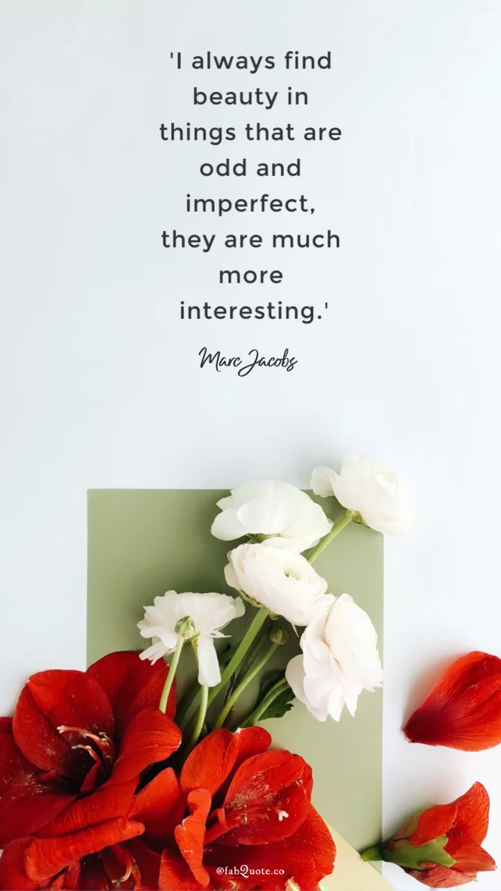 Marc Jacobs "Odd and Imperfect"