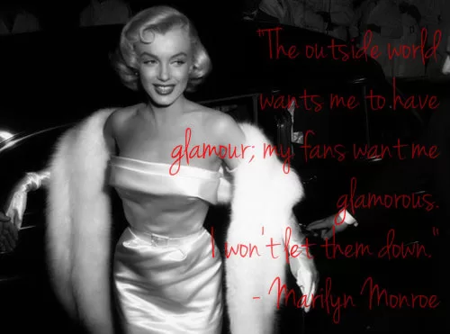Marilyn Monroe  Glamouros