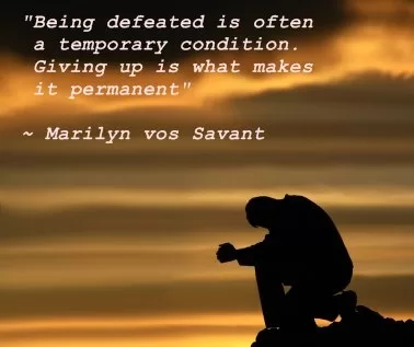 Marilyn vos Savant - "Being defeated"