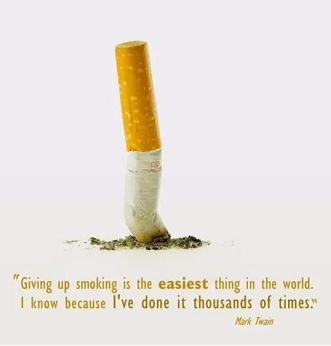 Mark Twain - "Giving Up Smoking"