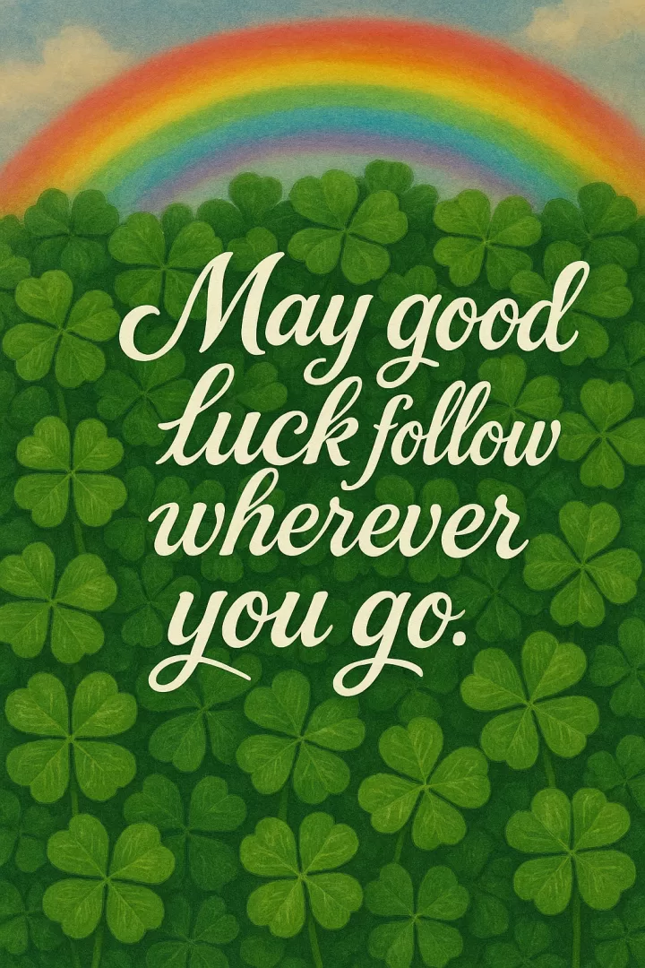 Luck Follows You