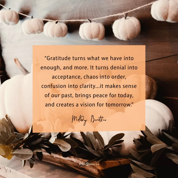 Melody Beattie "Gratitude"