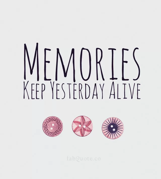 "Memories"