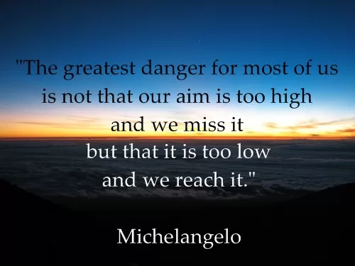 Michelangelo - "The Greatest Danger"