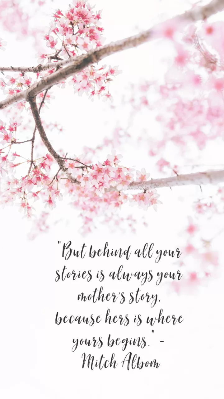 Mitch Albom "Your mother's story"