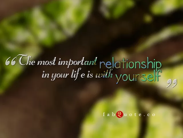 The most important relationship