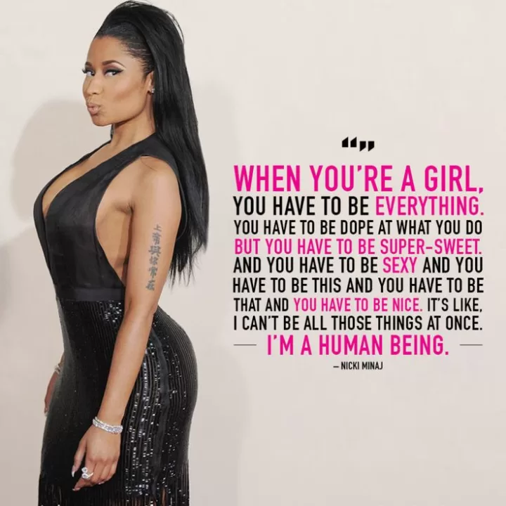 Nicki Minaj "Being a Girl"