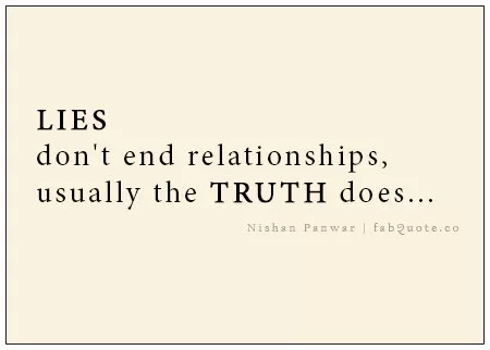 Nishan Panwar - Truth ends relationships