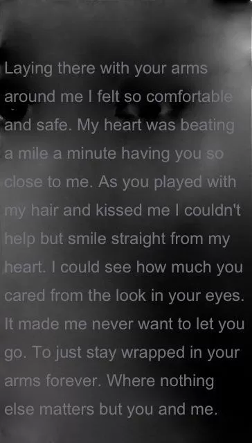 Nothing else matters but you and me