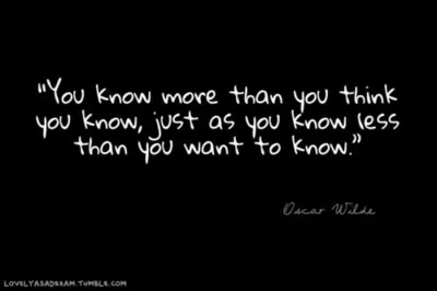 Oscar Wilde - Knowledge