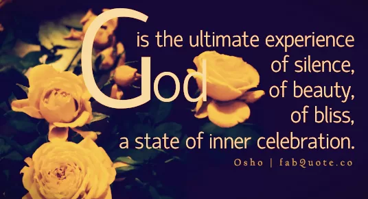 Osho - God