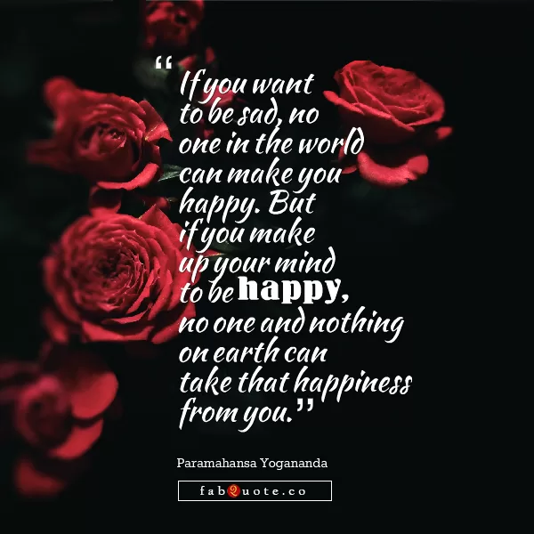 Paramahansa Yogananda "Happiness"