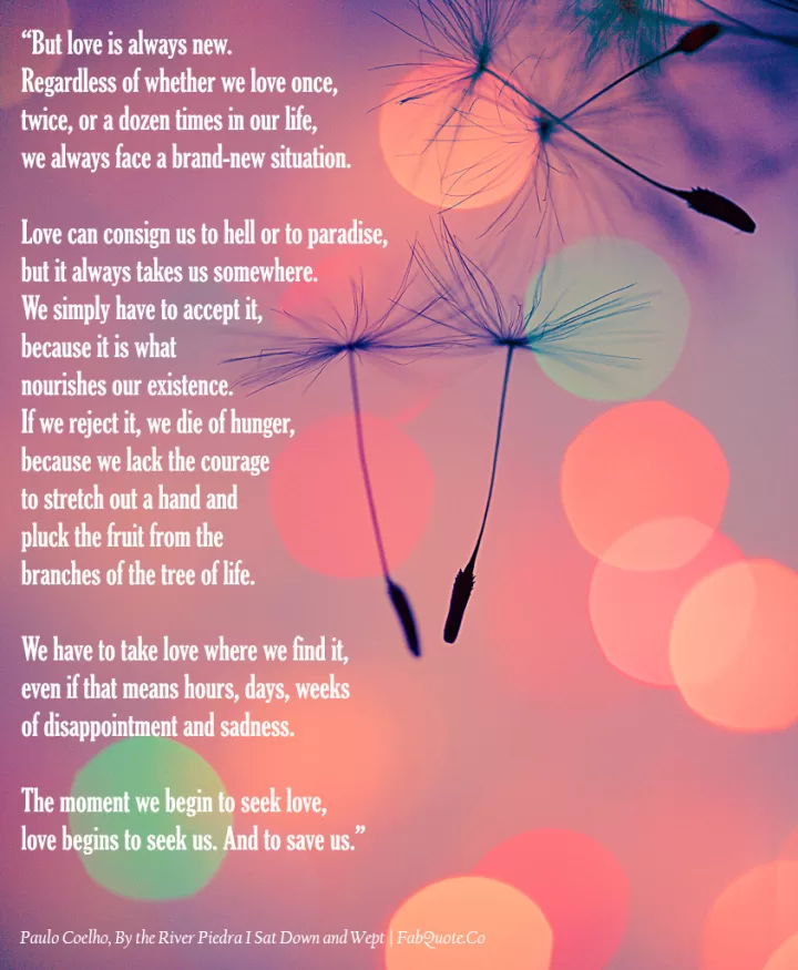 Paulo Coelho, By the River Piedra I Sat Down and Wept