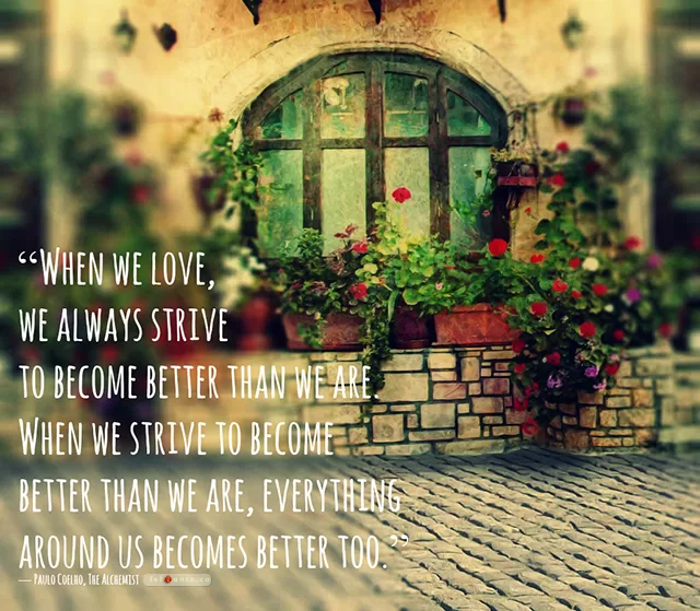 Paulo Coelho "When we love"