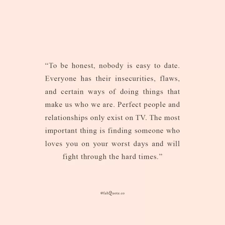 "Perfect relationship"