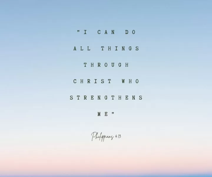 Philippians 4:13