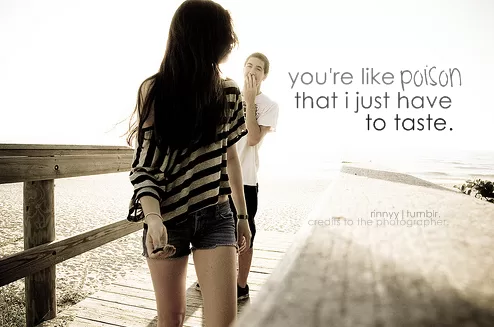 Poison that i have to taste