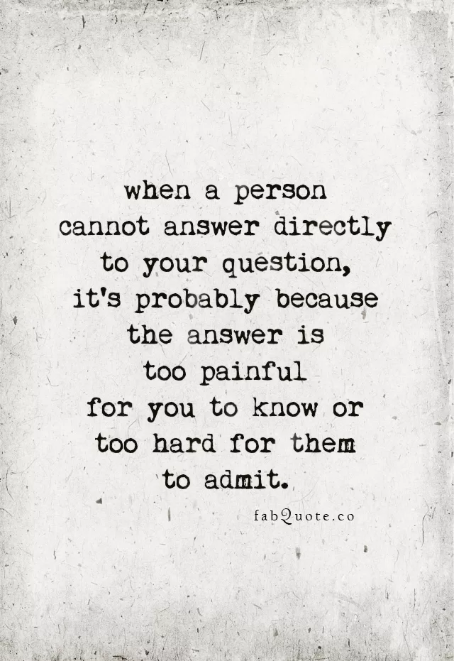 "Questions and answers"