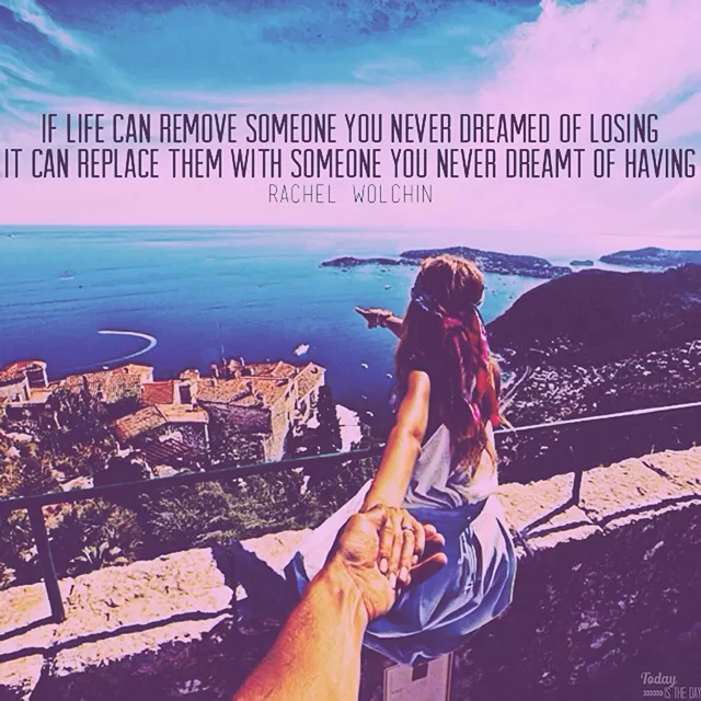 Rachel Wolchin "Someone you never dreamt of having"