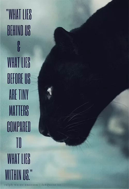 Ralph Waldo Emerson "What lies within us"