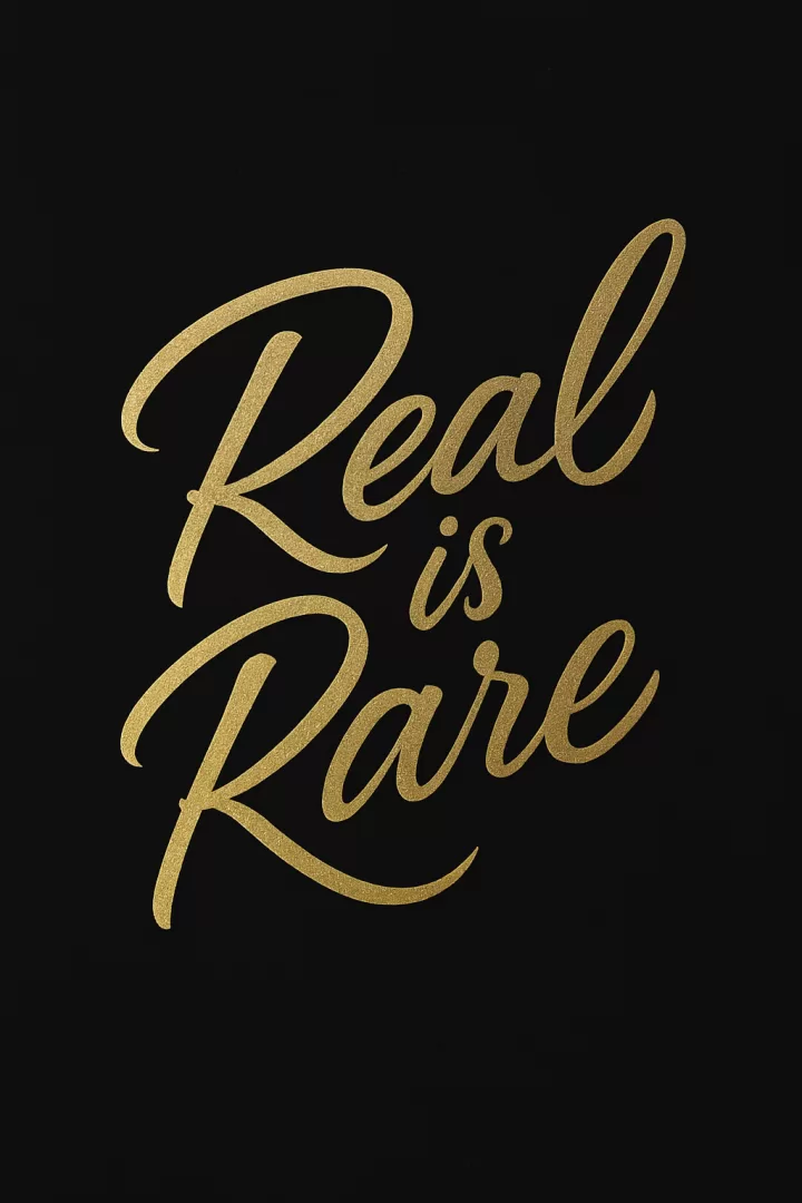 Real is Rare